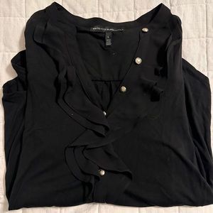 Looks and feels new long sleeve black shirt